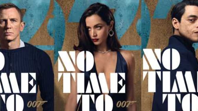 NO TIME TO DIE: Daniel Craig's James Bond Accelerates Into Action On This New IMAX Poster