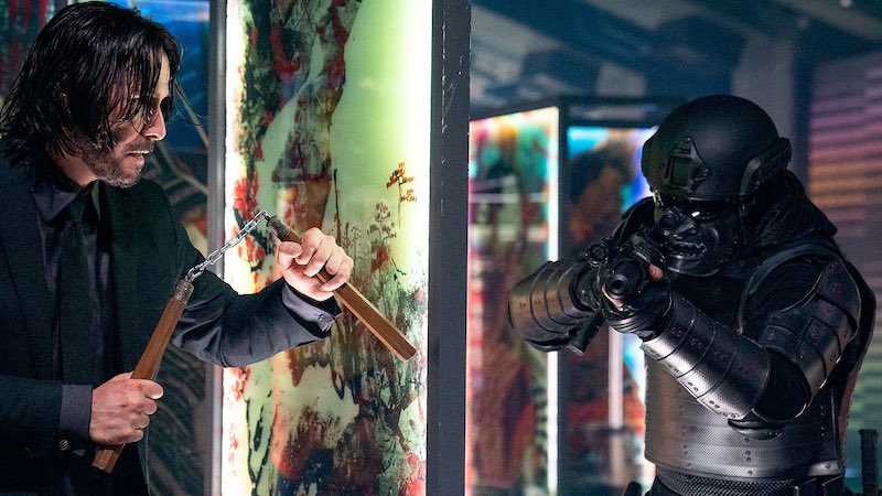 JOHN WICK CHAPTER 4 Still Shows Keanu Reeves Assassin Ready To Whoop