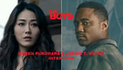 THE BOYS Stars Karen Fukuhara & Jessie T. Usher On Kimiko's New Voice & A-Train's DOFP Moment (Exclusive)