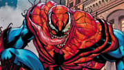 WEB OF VENOM #1 Will Feature The Surprise Return Of The New Red And Blue Symbiote - But Who's Wearing It?