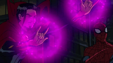 Spidey & Doctor Strange Team-Up In Clip From ULTIMATE SPIDER-MAN Season 4 Episode 3: Miles From Home