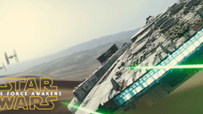 STAR WARS: THE FORCE AWAKENS Featurettes Focus On The Millennium Falcon And Rey's Speeder