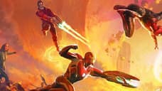 The Art Of AVENGERS: INFINITY WAR Cover Features Thanos' Epic Battle With Earth's Mightiest Heroes