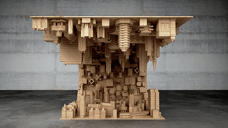 This INCEPTION-inspired Coffee Table Bends More Than Just Minds