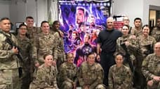 AVENGERS: ENDGAME - Disney Brings Marvel's Blockbuster To U.S. Troops Serving In Afghanistan