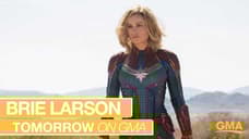 CAPTAIN MARVEL: GMA Confirms That Brie Larson Will Unveil The First FULL Trailer Tomorrow