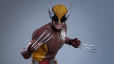 DEADPOOL & WOLVERINE Hot Toys Figure Reveals Detailed Look At Logan's Classic Brown & Tan Suit WITH The Mask