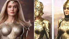 ETERNALS Concept Art Spotlights Alternate Designs For Angelina Jolie's Thena