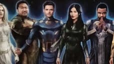 ETERNALS Leaked Promo Art Reveals New Look At The Costumed Team, Including Angelina Jolie's Thena