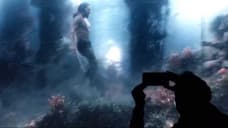Get Your First Look At Jason Momoa's AQUAMAN Underwater In This New JUSTICE LEAGUE Test Footage
