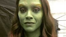 GOTG Star Zoe Saldana Teases Gamora's VOL. 3 Return With Throwback BTS Photo