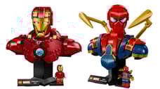 LEGO Announces Mini Bust Series Starting With Iron Man And Spider-Man