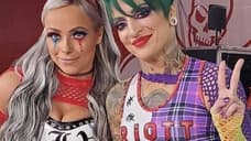 Liv Morgan & Ruby Riott Paid Homage To Harley Quinn & The Joker With Their WRESTLEMANIA Outfits