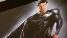 New JUSTICE LEAGUE BTS Featurette Gives Us A Look At More Concept Art Of Superman In The Black Suit