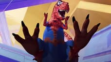 NEW SPIDER-MAN: ACROSS THE SPIDER-VERSE Concept Art Features Unused Dinosaur Variants of Miles and Gwen