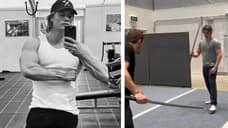 Nicholas Galitzine Show's He's HE-MAN Ready With Chiseled Biceps & Sword Training For MASTERS OF THE UNIVERSE