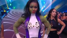 SHE-HULK: All Elite Wrestling Star Jade Cargill Transforms Into The Jade Giantess At AEW ALL OUT PPV