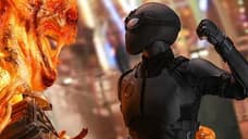 SPIDER-MAN: FAR FROM HOME Hot Toys Figure Shows Off The Stealth Suit And A Battle With Molten Man