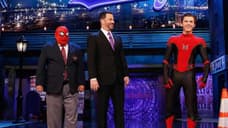 SPIDER-MAN: FAR FROM HOME Star Tom Holland Shows Up On Jimmy Kimmel Live! In The New Red & Black Suit