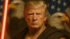 The White House Celebrates STAR WARS DAY With Image Depicting President Donald Trump As A Sith Lord