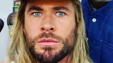 THOR: LOVE AND THUNDER Star Chris Hemsworth Shares A Fun BTS Photo Alongside Director Taika Waititi