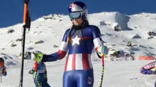 US Winter Olympians Sport Awesome CAPTAIN MARVEL And CAPTAIN AMERICA-Inspired Ski Gear