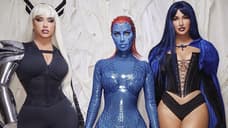 X-MEN: Kim Kardashian Transforms Into A Movie-Accurate Mystique; Fellow Influencers Suit Up As Magik & Selene