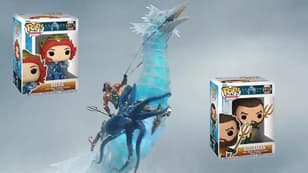 AQUAMAN AND THE LOST KINGDOM Funko Pops Reveal First Look At Dr. Shin And Give Aquaman's Seahorse A Name