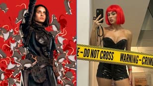 THE SUICIDE SQUAD Star Daniela Melchior Stuns As THE BATMAN's Selina Kyle/Catwoman For Halloween