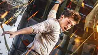 UNCHARTED Poster Finds Tom Holland's Nathan Drake Clinging On For Dear Life