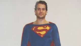 New Image Of Henry Cavill in Christopher Reeve's Superman Suit For MAN OF STEEL Audition Surfaces