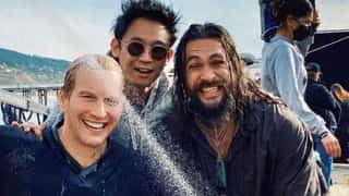 AQUAMAN & THE LOST KINGDOM Director James Wan Marks Last Day Of Filming With New BTS Photo