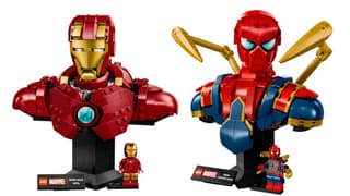 LEGO Announces Mini Bust Series Starting With Iron Man And Spider-Man