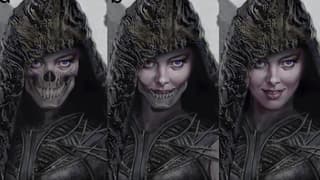 AGATHA ALL ALONG Concept Art Reveals Alternate Designs For Aubrey Plaza's Death And Joe Locke's Wiccan