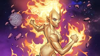 THE FANTASTIC FOUR: FIRST STEPS Concept Art Reveals A Nova-Inspired Gold Design For The Silver Surfer