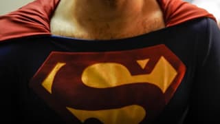 MAN OF STEEL Director Zack Snyder Reveals First Photo Of Henry Cavill's Superman In Christopher Reeve's Suit