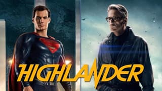HIGHLANDER Set Photos Reunite JUSTICE LEAGUE Stars Henry Cavill And Jeremy Irons