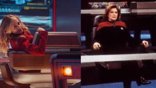 STAR TREK: VOYAGER's Kate Mulgrew Fires Back At Trolls Targeting STARFLEET ACADEMY's Holly Hunter