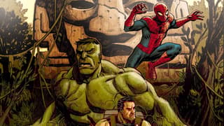 SPIDER-MAN: LONG WAY HOME First Look Reveals Spider-Man, Hulk, And Punisher Comic Book Team-Up