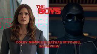 THE BOYS Stars Colby Minifie & Nathan Mitchell On Ashley's New Powers & Black Noir II's Secret (Exclusive)