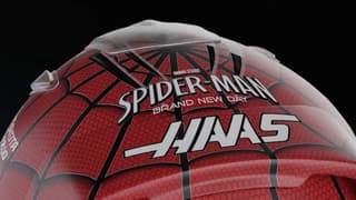 F1 Driver Esteban Ocon And Tom Holland Reveal Special Spider-Man: Brand New Day Helmet
