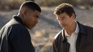 Lanterns Stars Aaron Pierre & Kyle Chandler Tell Us About Their Favorite Constructs At UK Press Conference