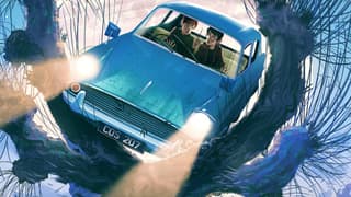 Harry Potter And The Chamber Of Secrets First Look Poster Features The Hogwarts Express