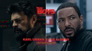THE BOYS Stars Karl Urban & Laz Alonso On Reuniting The Boys & Dealing With A Serial Disrespecter (Exclusive)