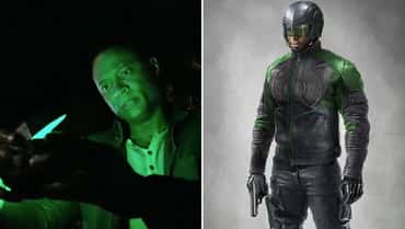 ARROW Concept Art Reveals First Look At John Diggle/Spartan's Scrapped GREEN LANTERN Costume