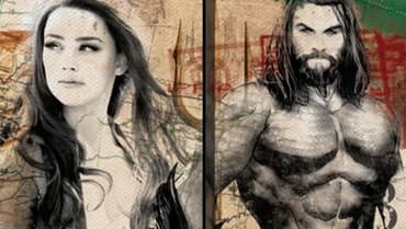 AQUAMAN AND THE LOST KINGDOM Promo Art Reminds Us Amber Heard's Mera Is Still In The DCEU Sequel