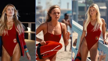 Baywatch First Look Promo Features Stephen Amell, Slow-Motion Running, And Iconic Red Swimsuits