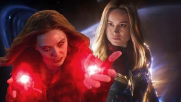 Brie Larson And Elizabeth Olsen Recreate Controversial AVENGERS: ENDGAME Scene Together At Convention