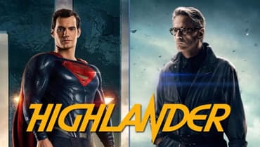 HIGHLANDER Set Photos Reunite JUSTICE LEAGUE Stars Henry Cavill And Jeremy Irons