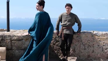 THE ODYSSEY: New Stills Spotlight Tom Holland As Telemachus, Anne Hathaway As Penelope, And More